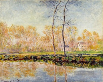  Giverny Kunst - Die Banken des Flusses Epte bei Giverny Claude Monet Landschaft